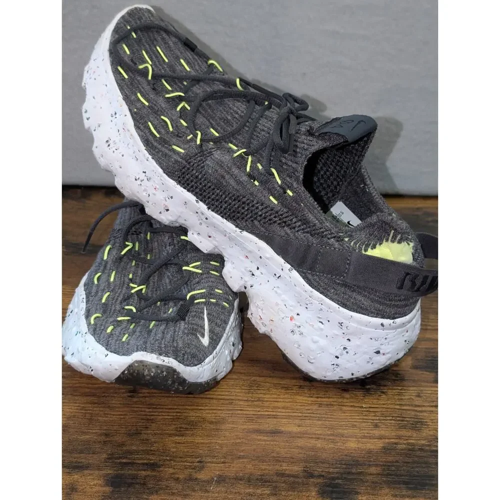 Nike Space Hippie 04 Black Volt White CZ6398-010 - Mens Shoes Size 10